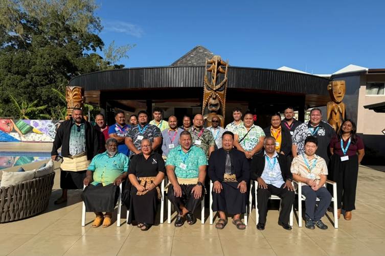 Participants attending the IT Scripting Training in Nuku'alofa, Tonga