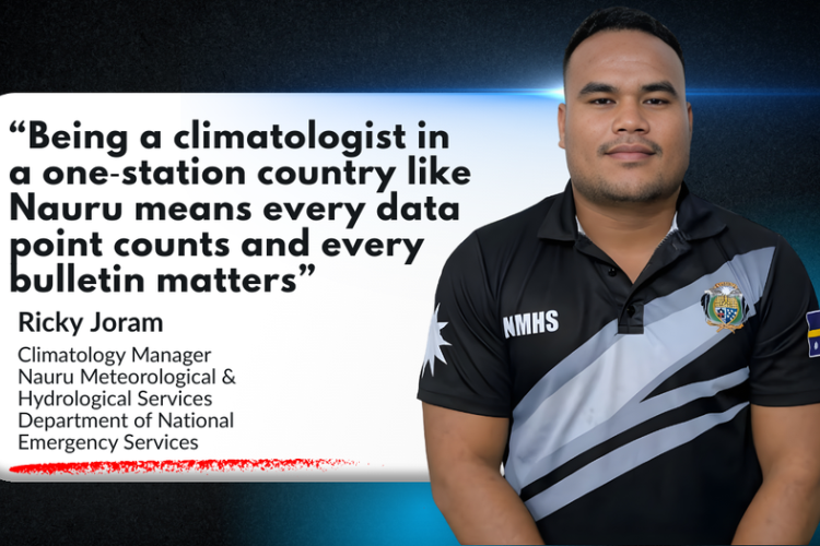 Ricky Joram Nauru Met Service