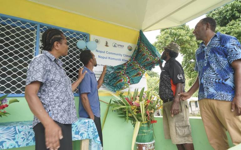 Official lunch of the Nepul Community Climate Centre