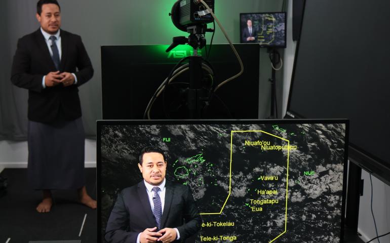 Tonga Met TV Weather Bulletin