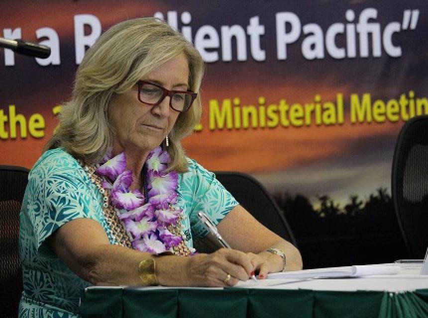 Mary Power, Director of Development and Regional Activities Department of World Meteorological Organization (WMO)