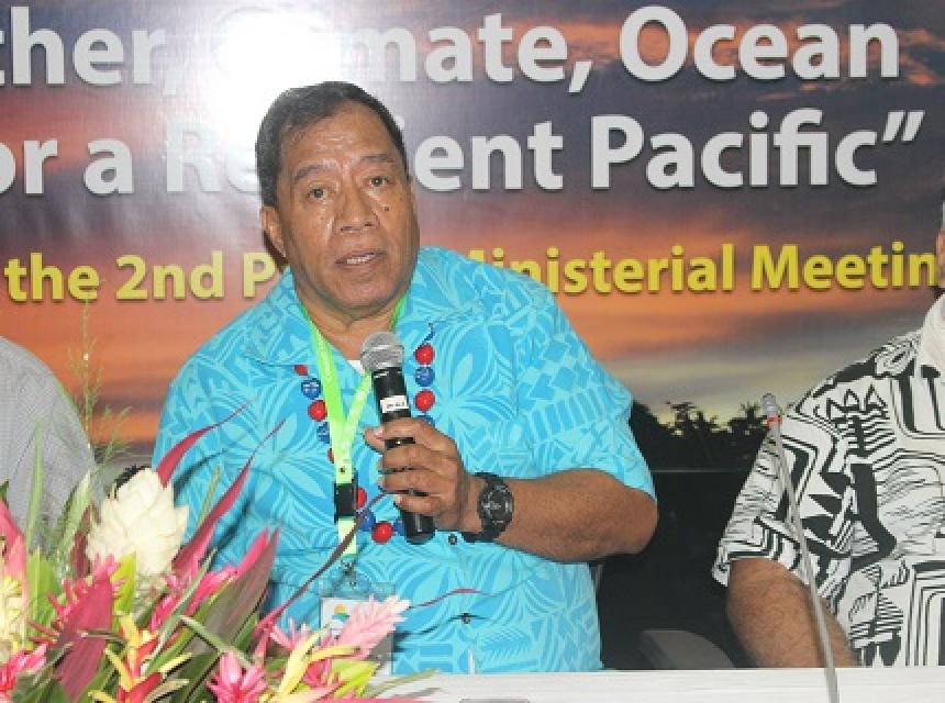 Mulipola A. Titimaea Director of Samoa Met Service