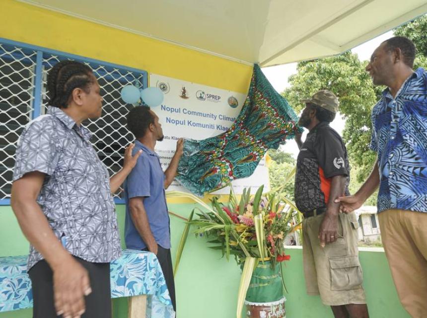 Official lunch of the Nepul Community Climate Centre