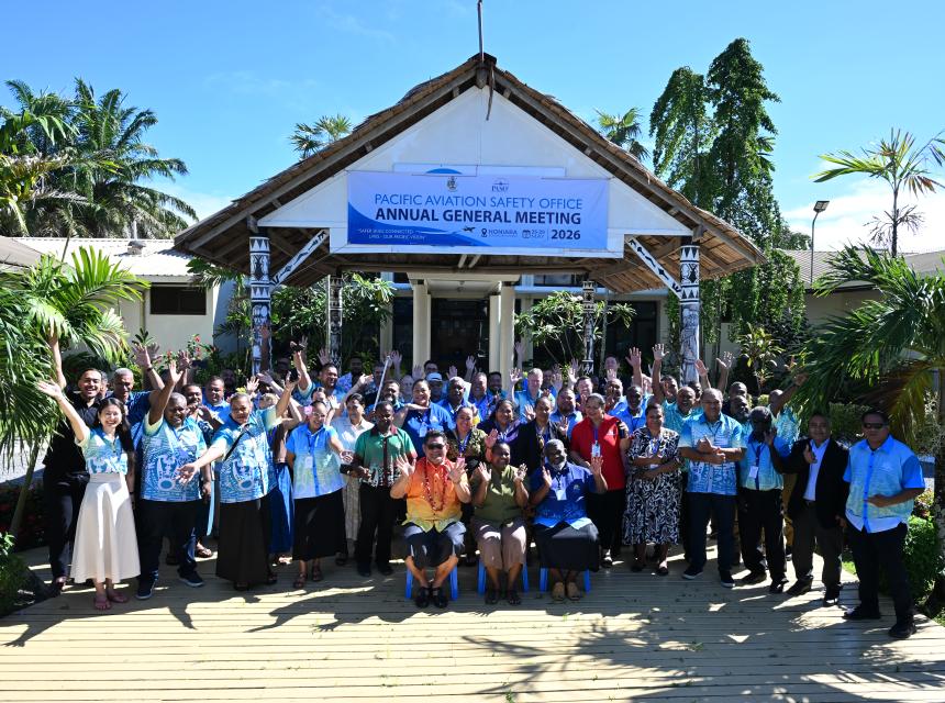 PASO-SPREP Meeting of Pacific Met Services + CAA Group Picture