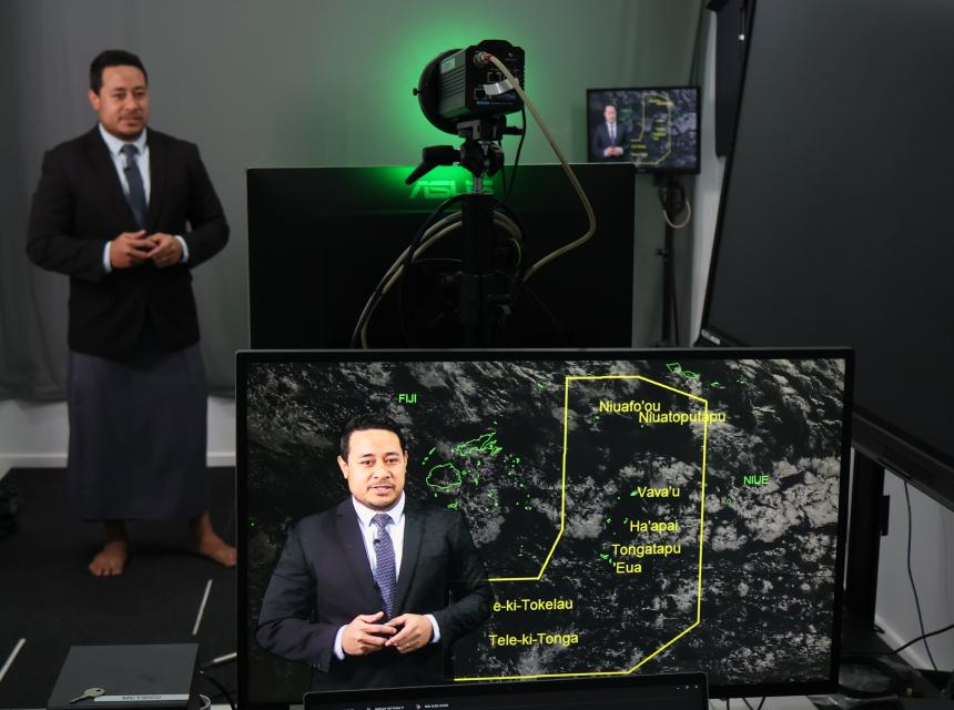 Tonga Met TV Weather Bulletin